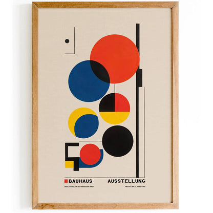 Bauhaus Circles Exhibition Poster
