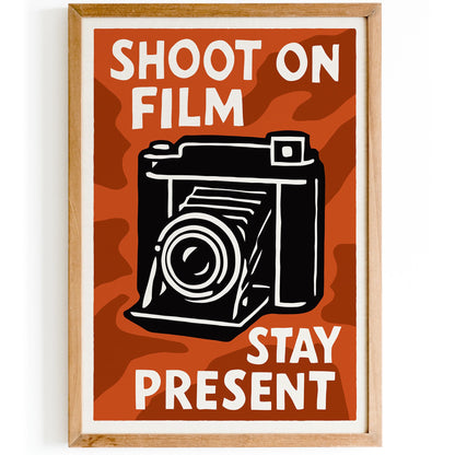 Classic Film Camera Wall Art