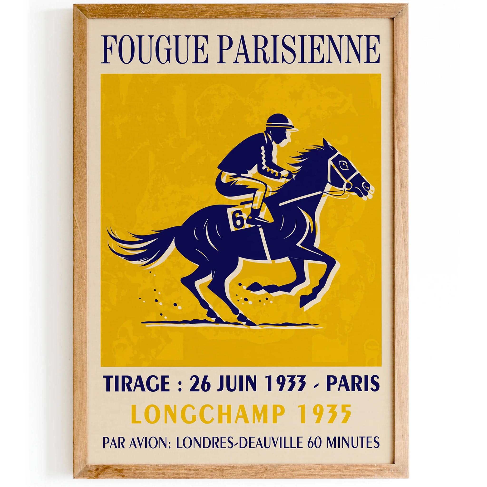 French Horseracing Poster – HypeSheriff