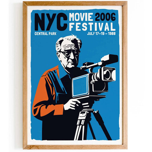 NYC Movie Festival 1988 Poster Print