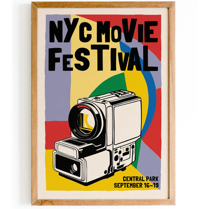 NYC Movie Festival Wall Art
