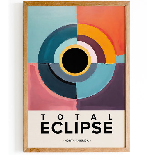 Total Eclipse North America Poster