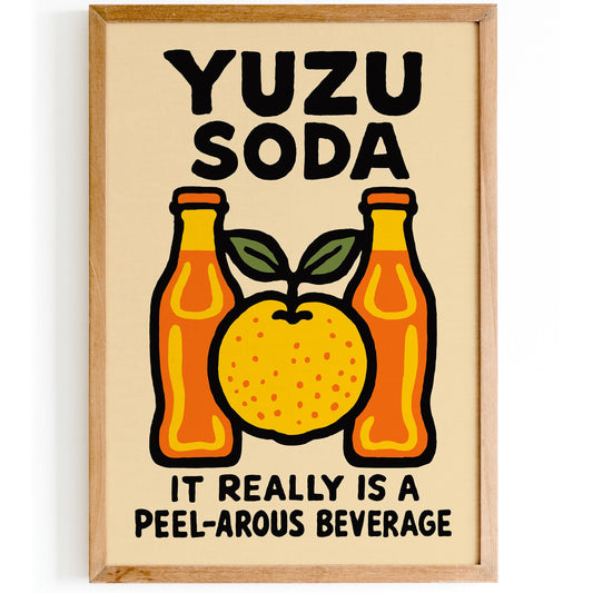 Yuzu Soda Wall Art