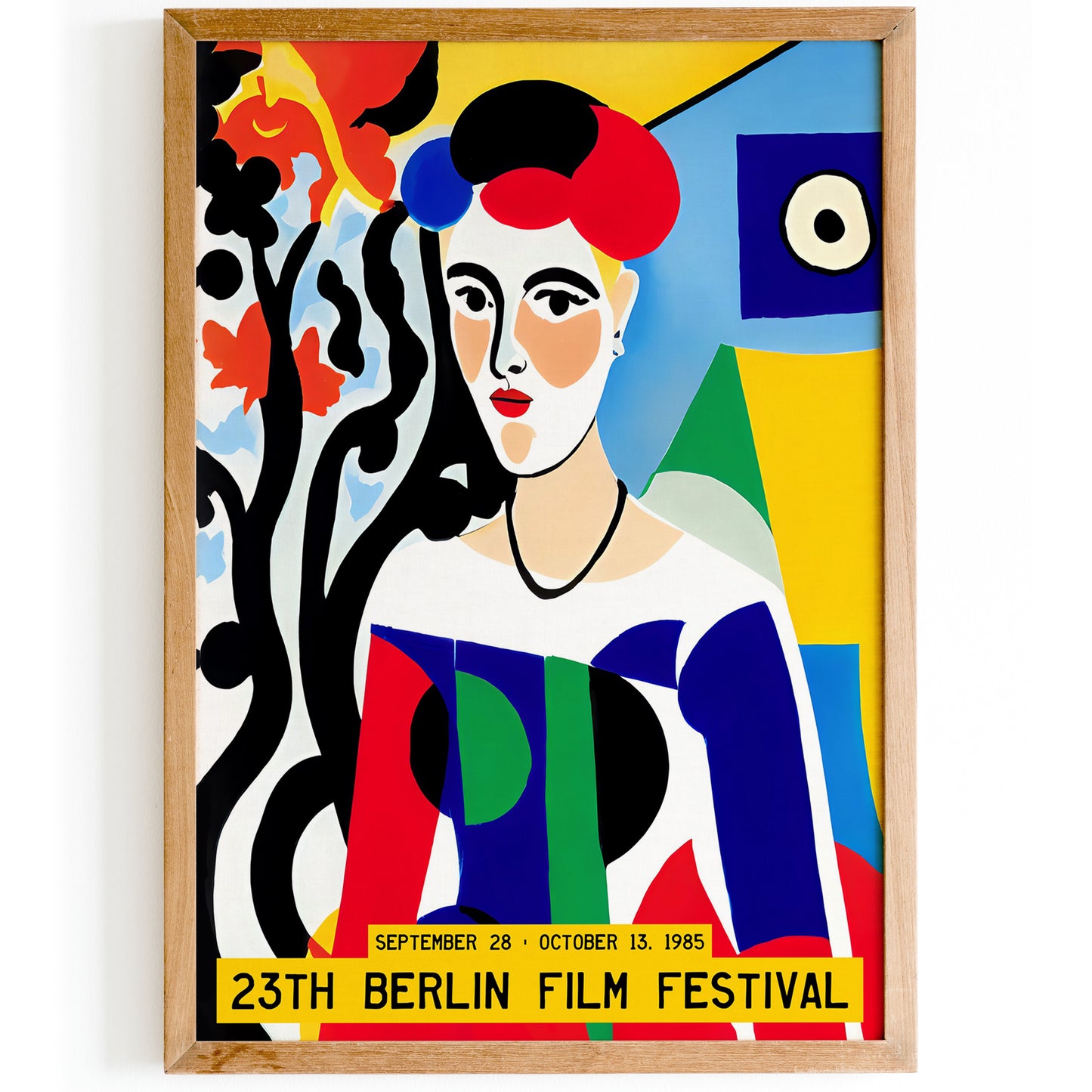 Berlin Film Festival 1985 Vintage Poster