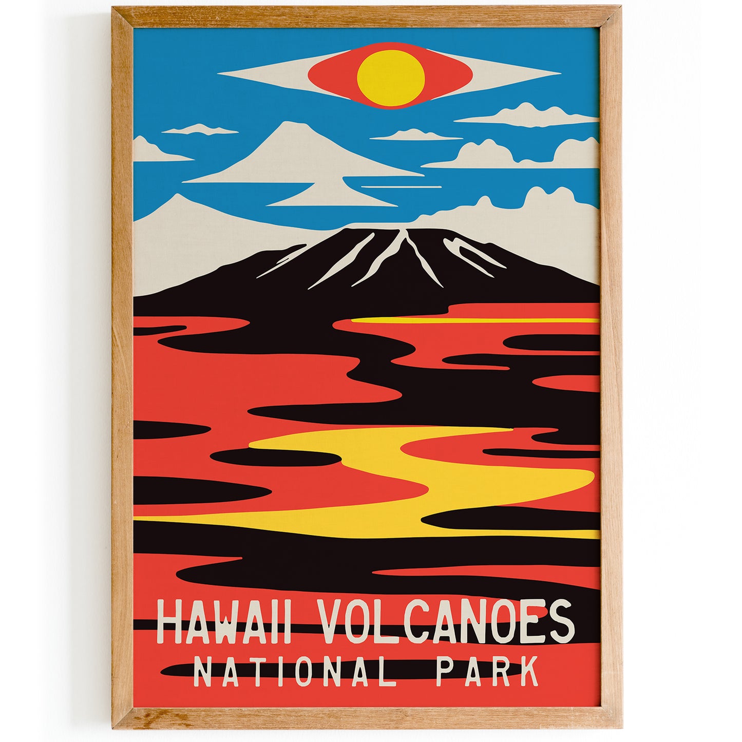 Hawaii Volcanoes National Park Poster