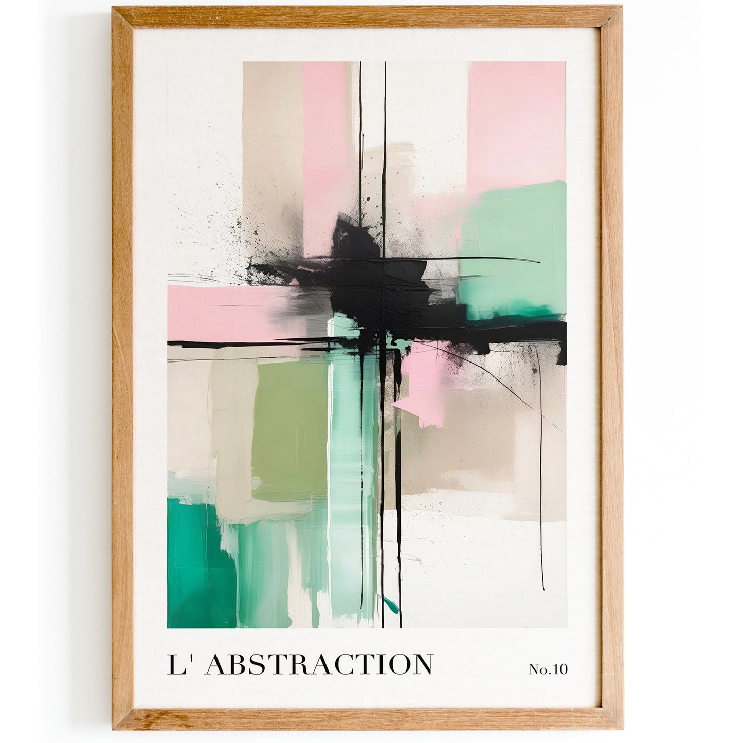 Pastel Colors Fine Art No.10 Poster