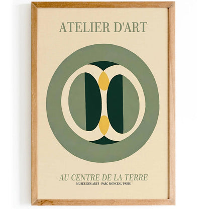 Atelier D'Art Paris Exhibition Poster
