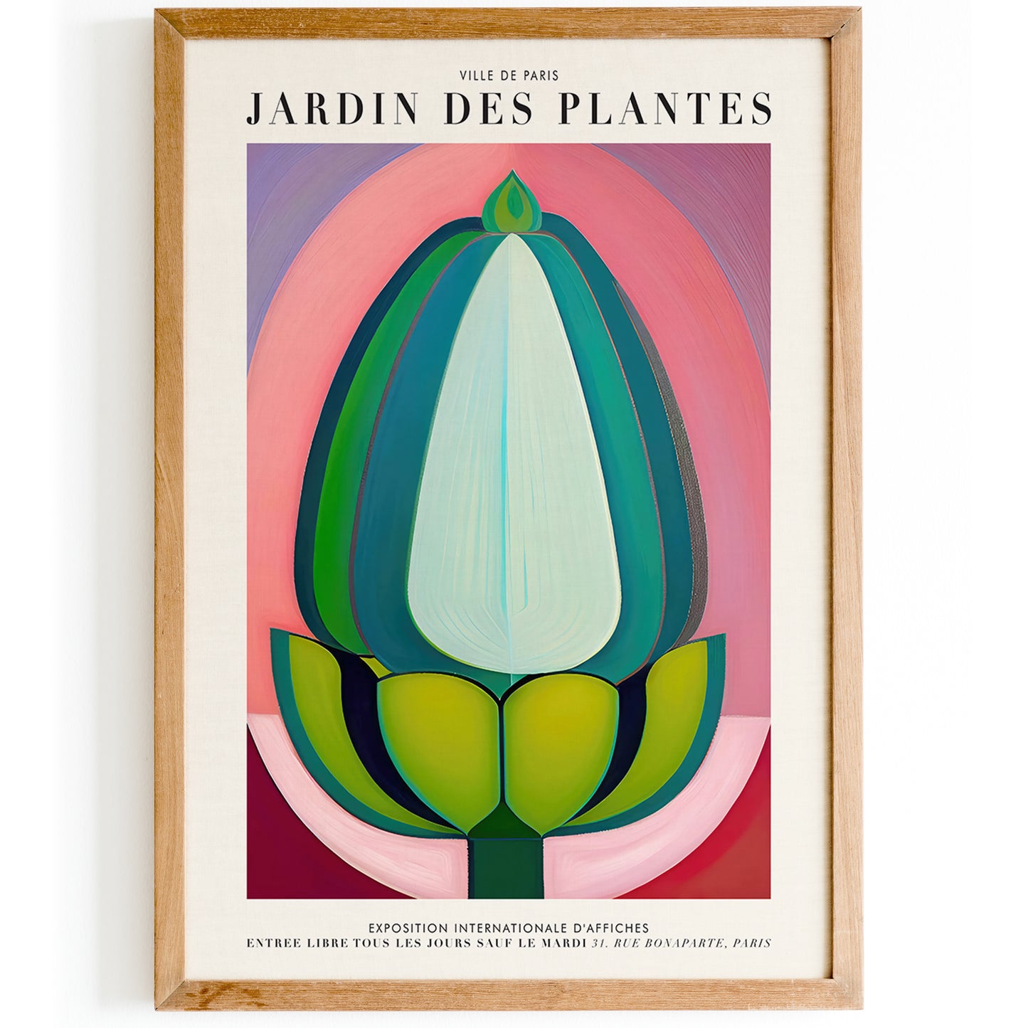 Jardin des Plantes Poster