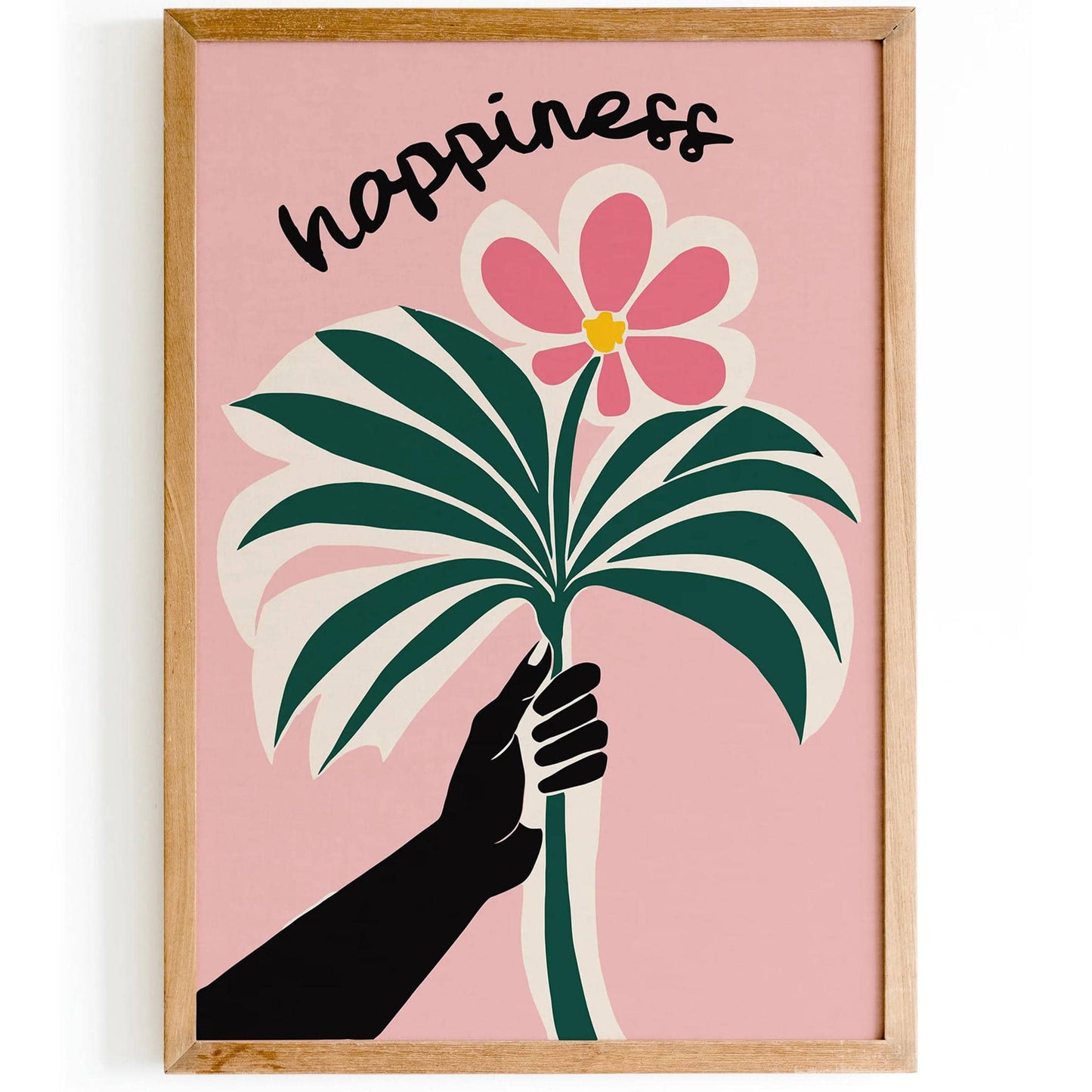 Happiness Inspirational Wall Art