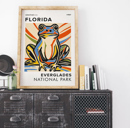 Florida Everglades Park Art Print