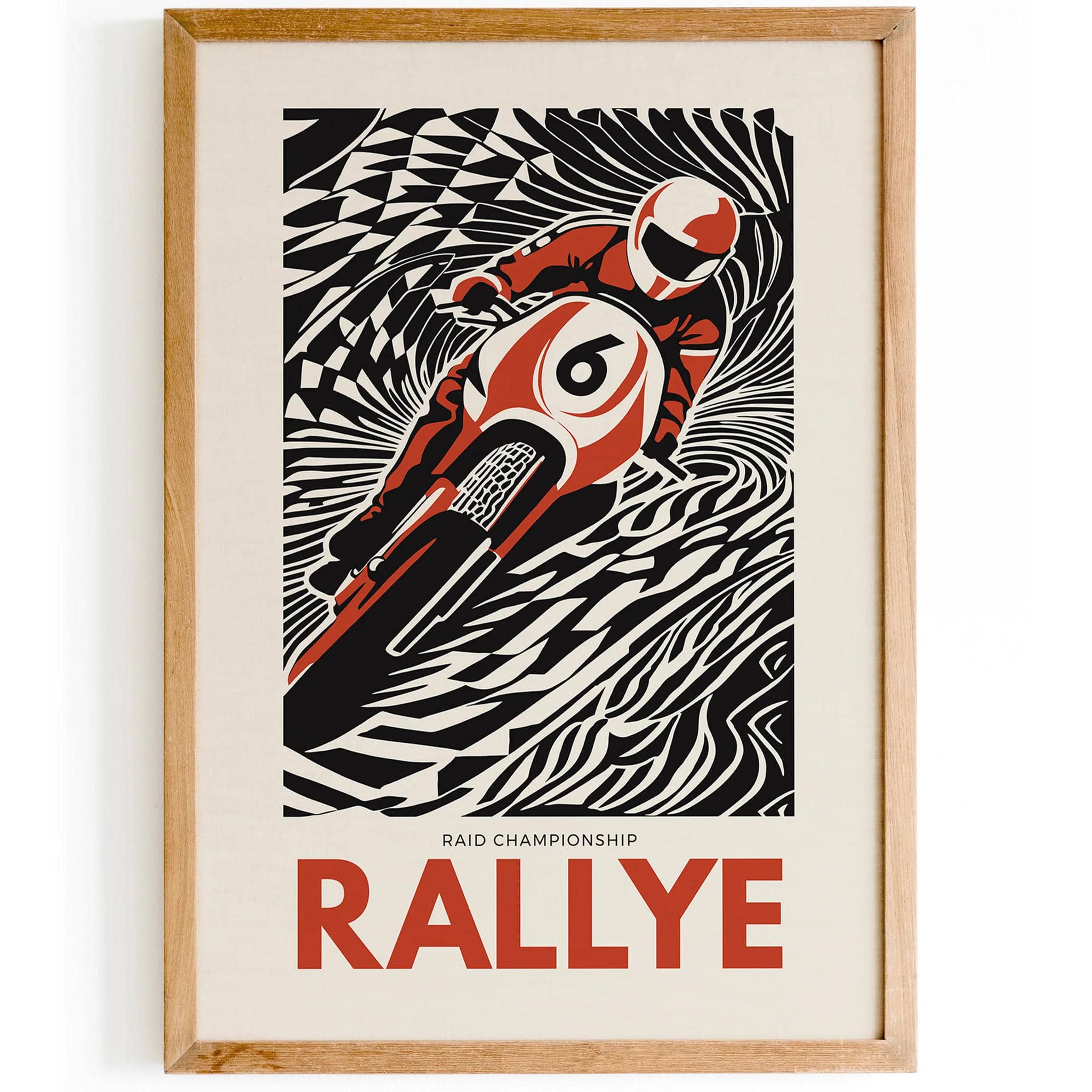 Raid Championship Rallye Sport Poster – HypeSheriff