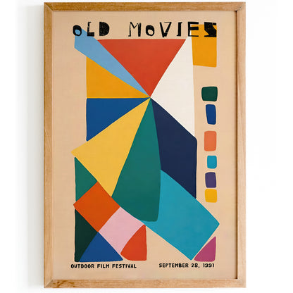 Old Movies Outdoor Film Festival Poster