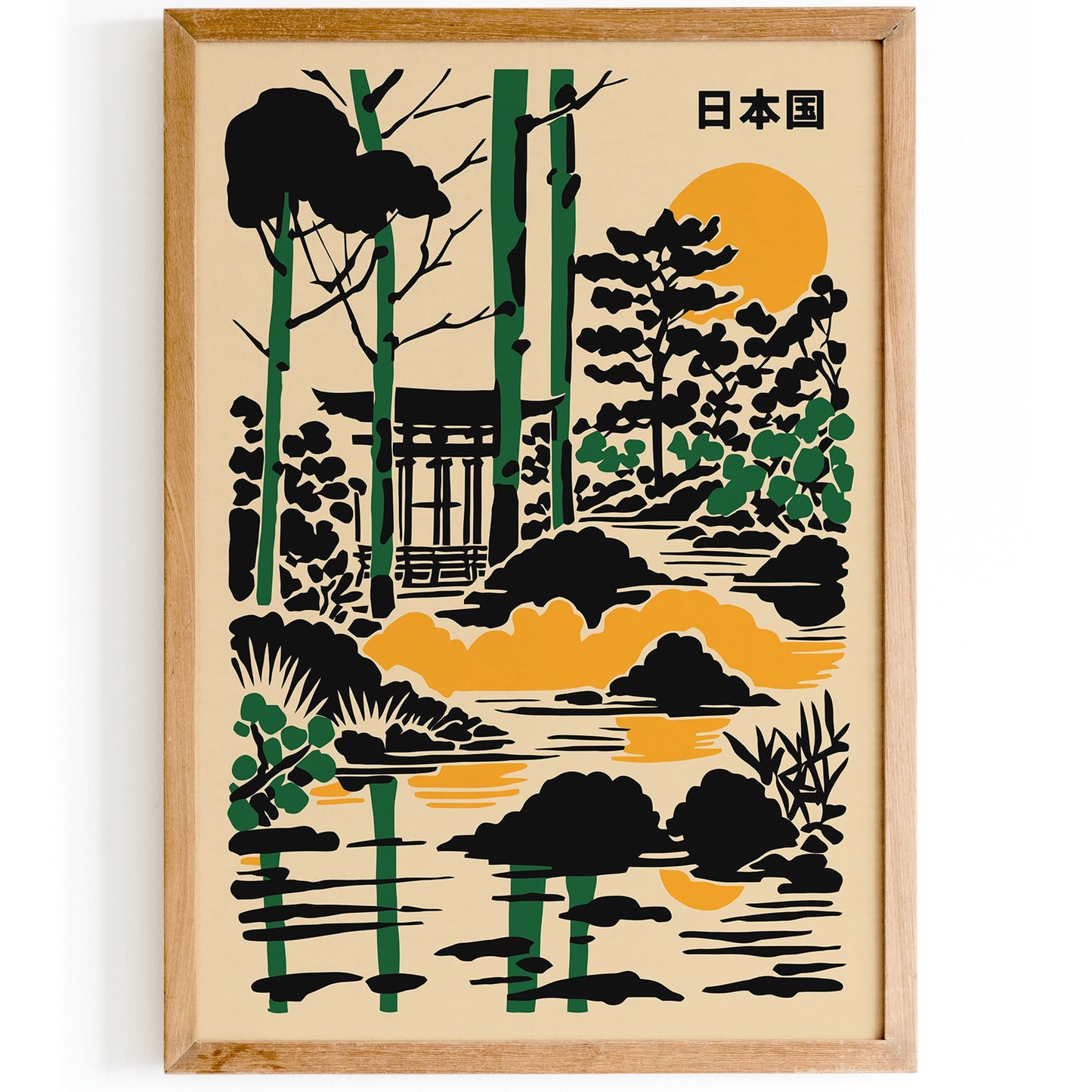 Japan Travel Scenic Poster