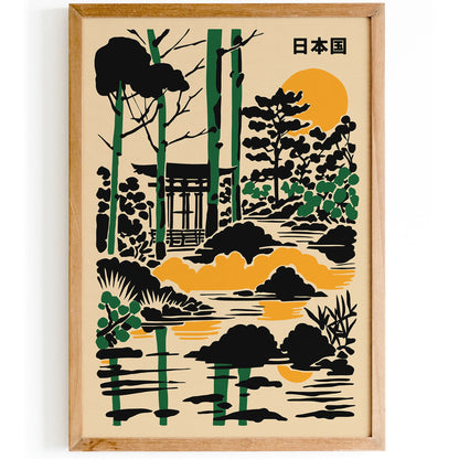 Japan Travel Scenic Poster