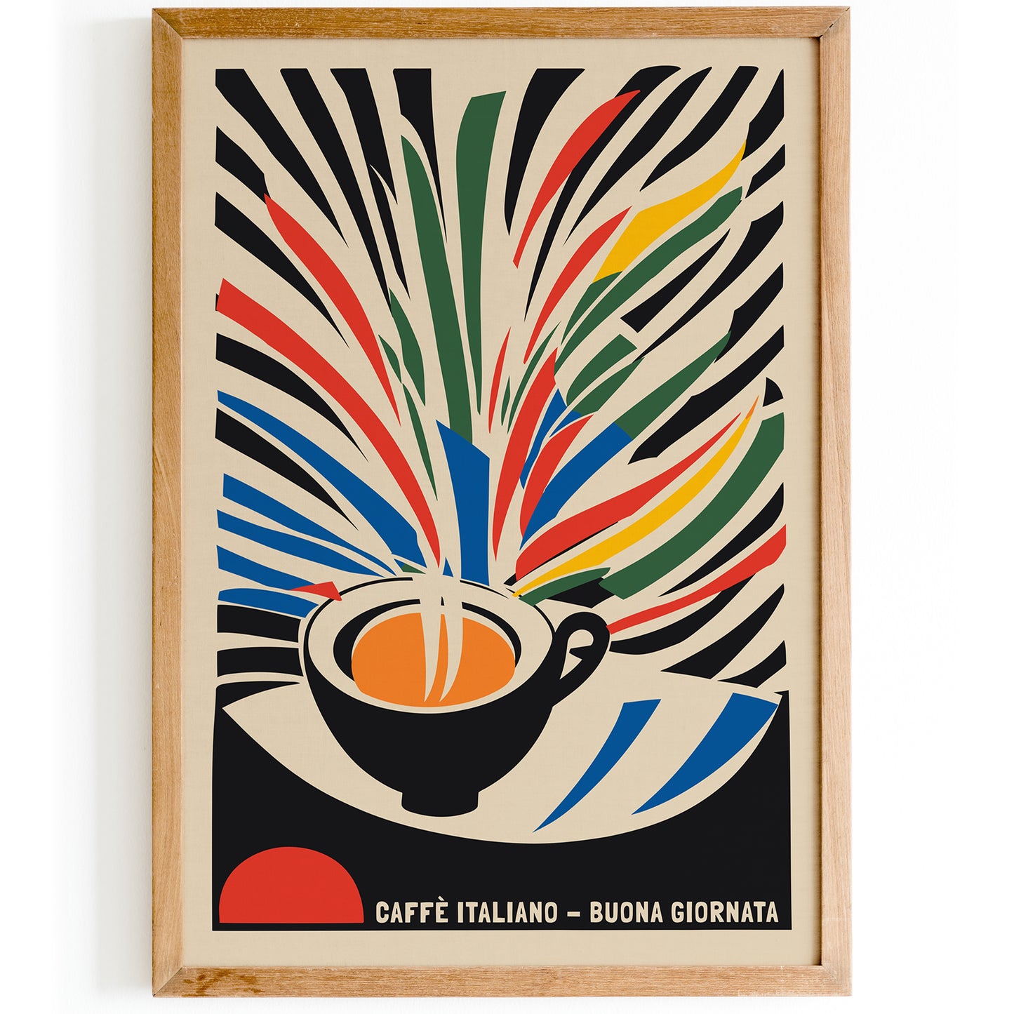 Italian Coffee Poster