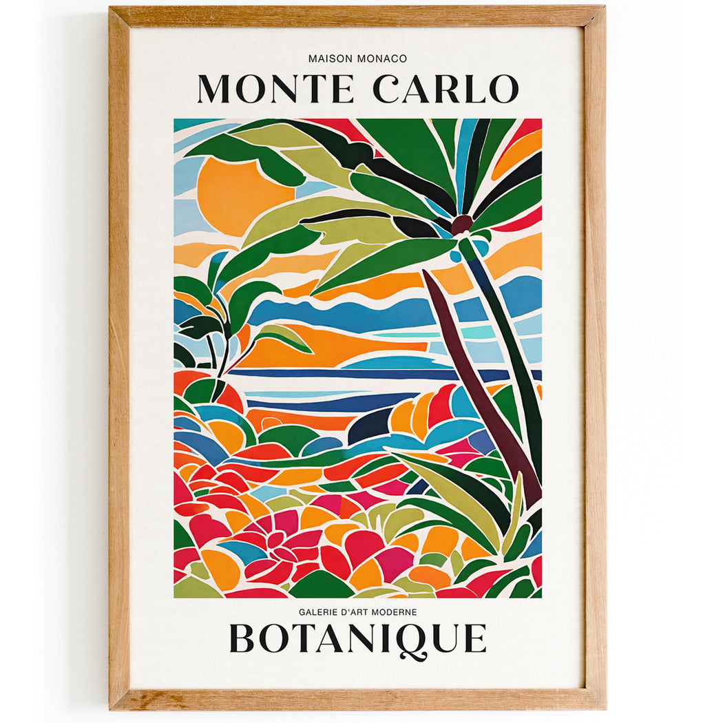 Monte Carlo Monaco Poster
