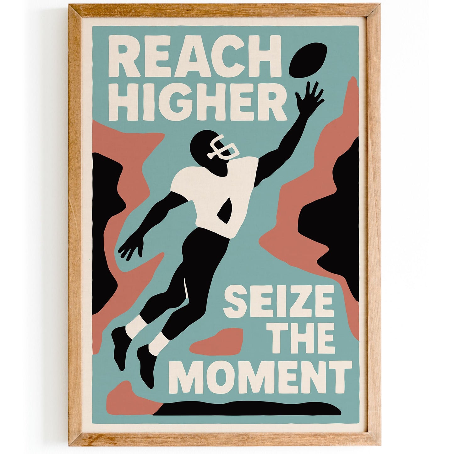 Football Motivation Poster Print