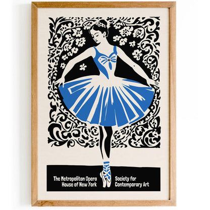 Vintage NYC Ballet Poster