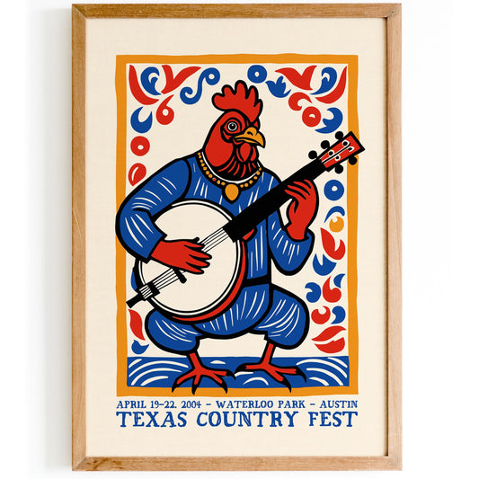 Texas Country Fest Poster