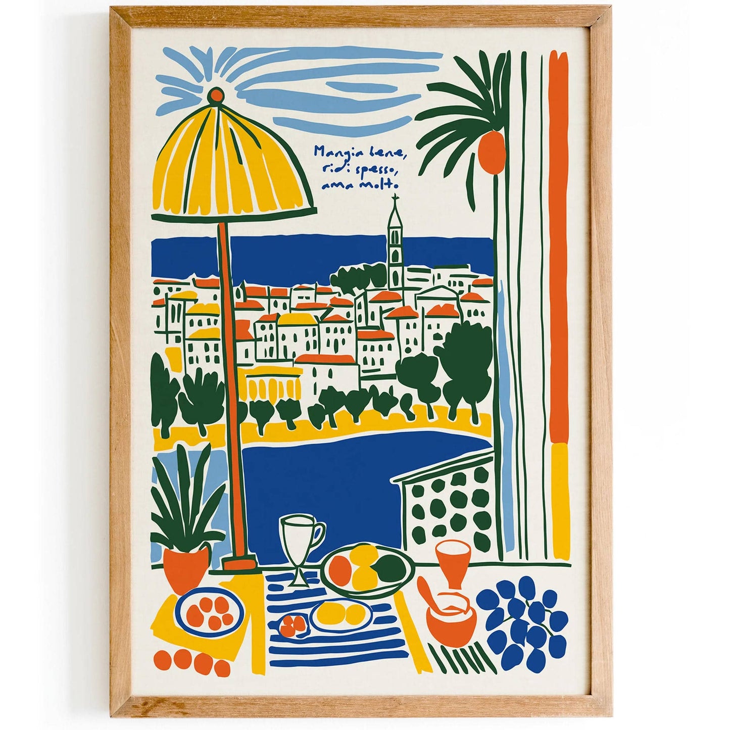 Italian Scenic Wall Art Poster