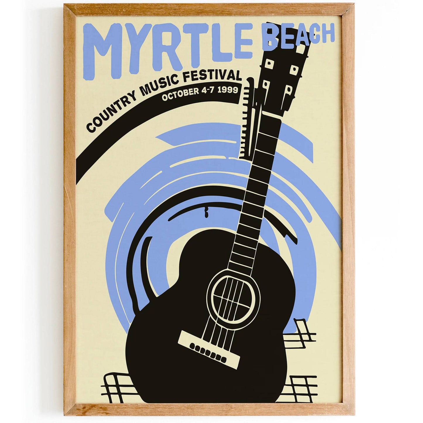 Myrtle Beach Country Music Poster - HypeSheriff