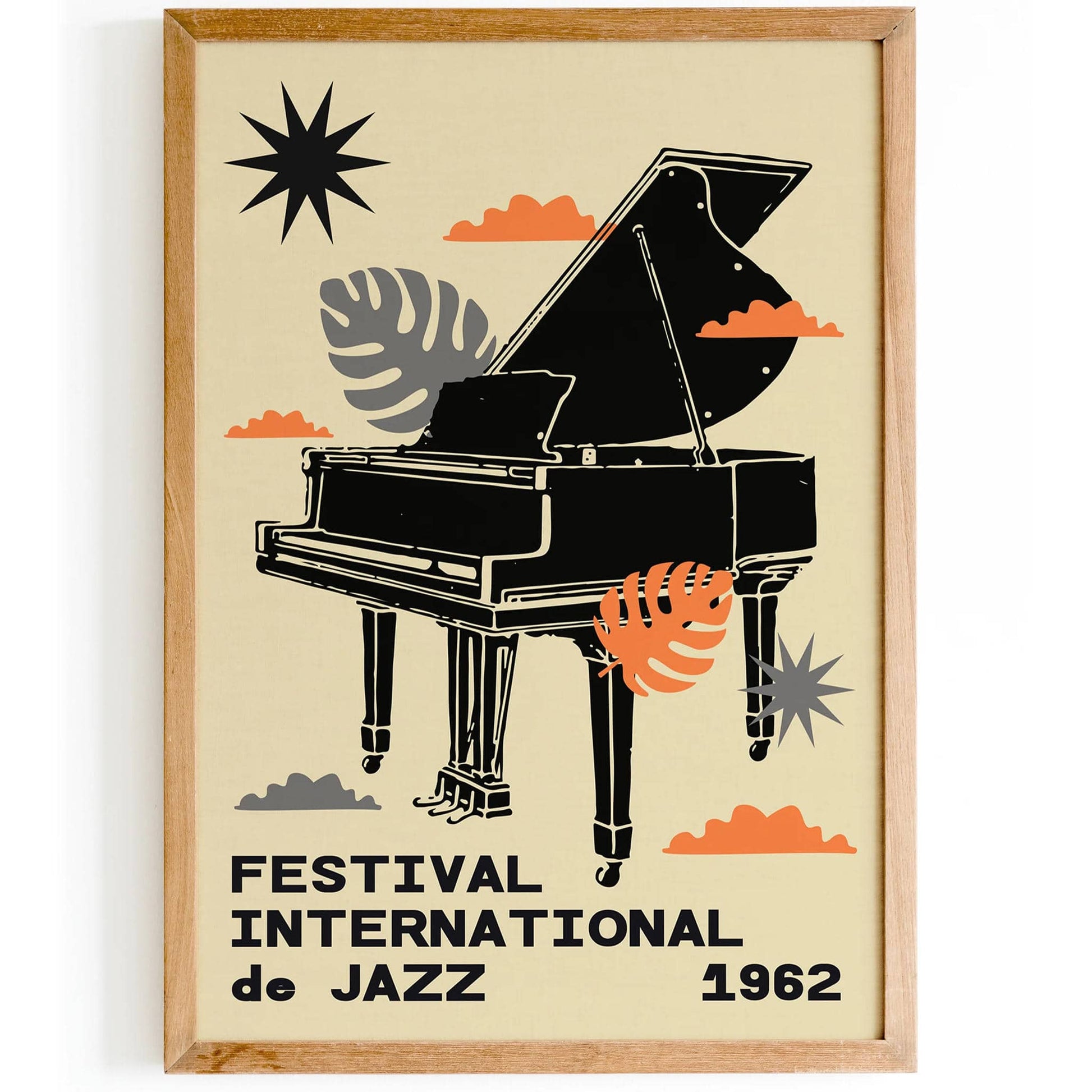Festival International De Jazz 1962 Poster - HypeSheriff