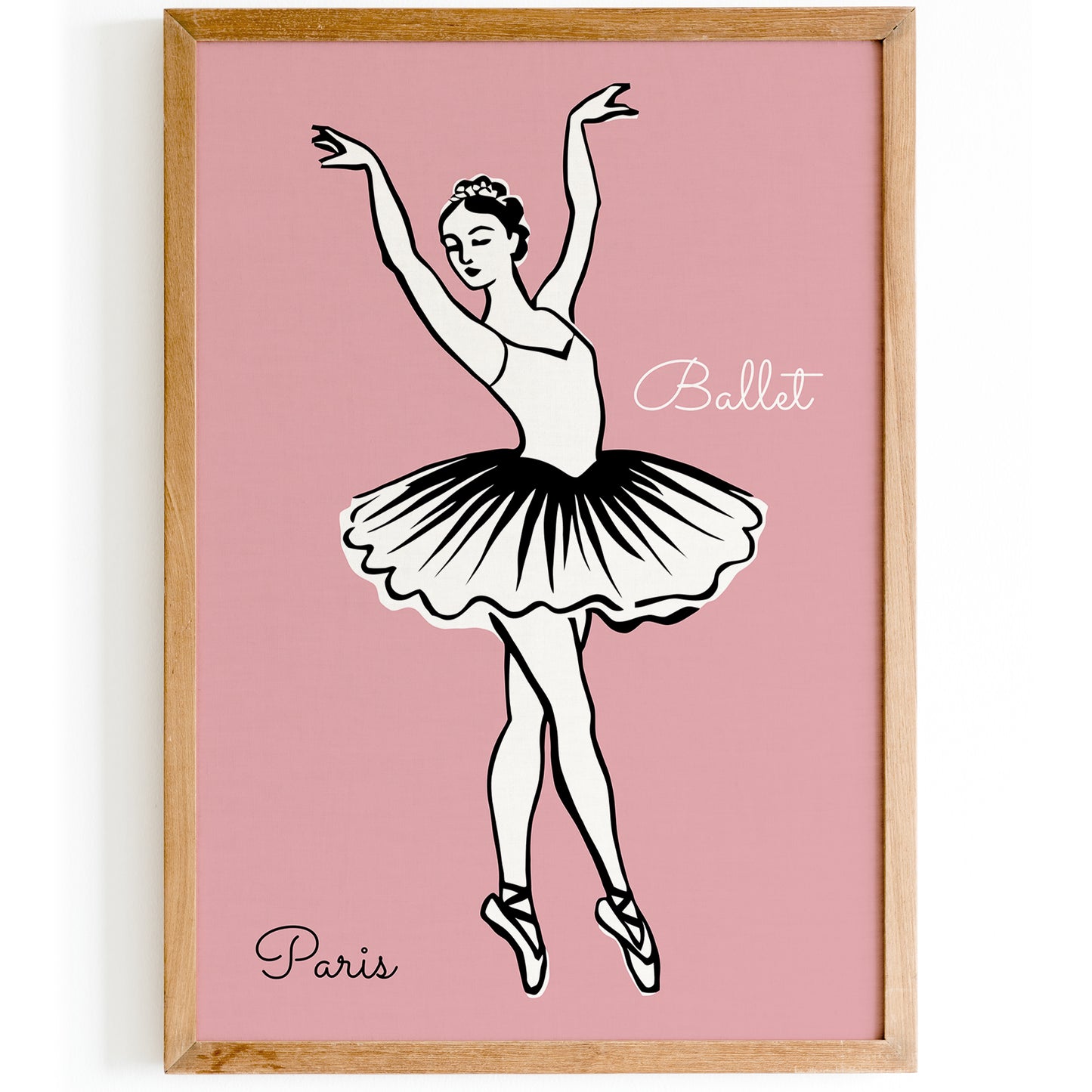 Paris Ballet Dance Wall Art