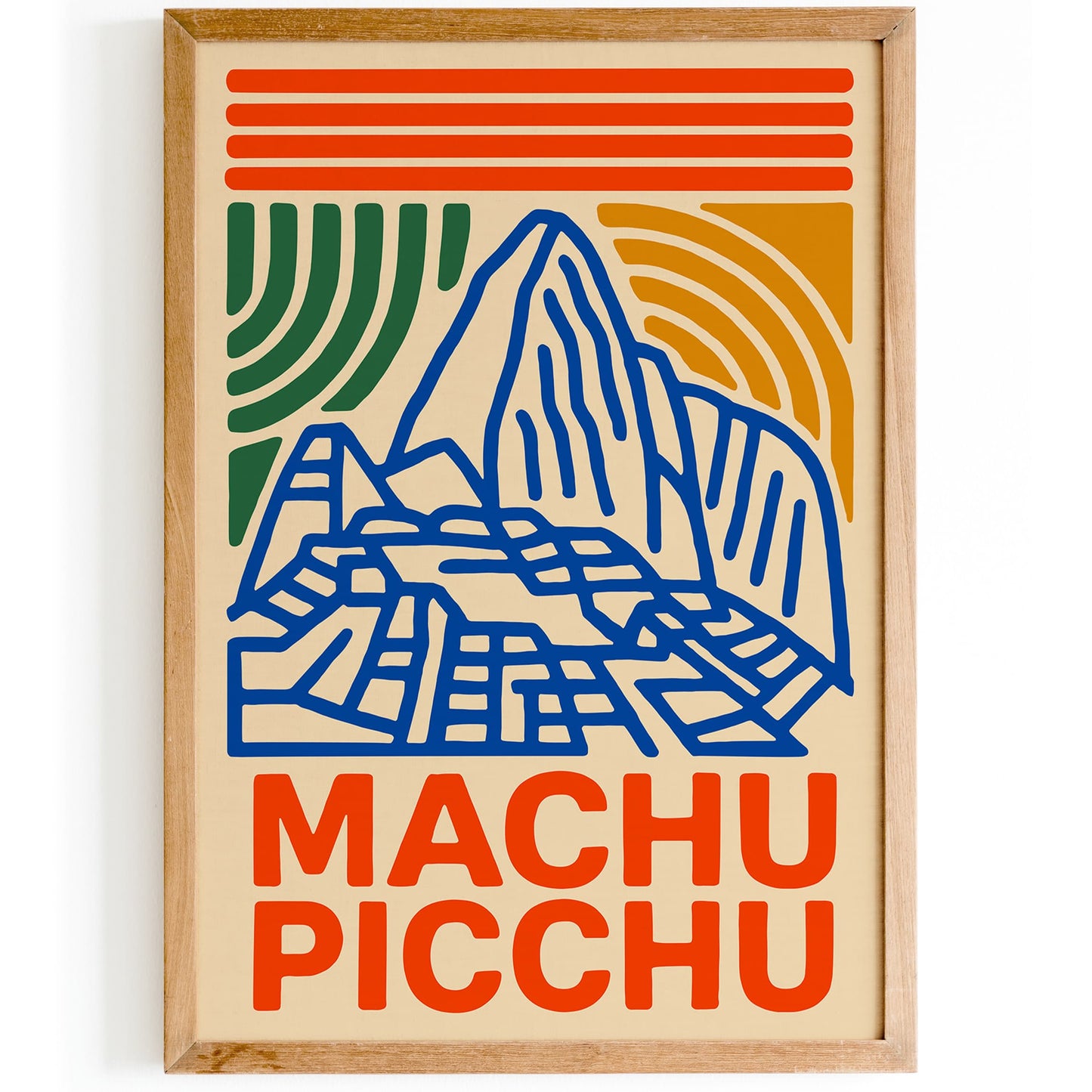 Machu Picchu Peru Poster