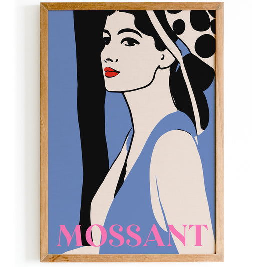 Mossant - Vintage French Fashion Poster