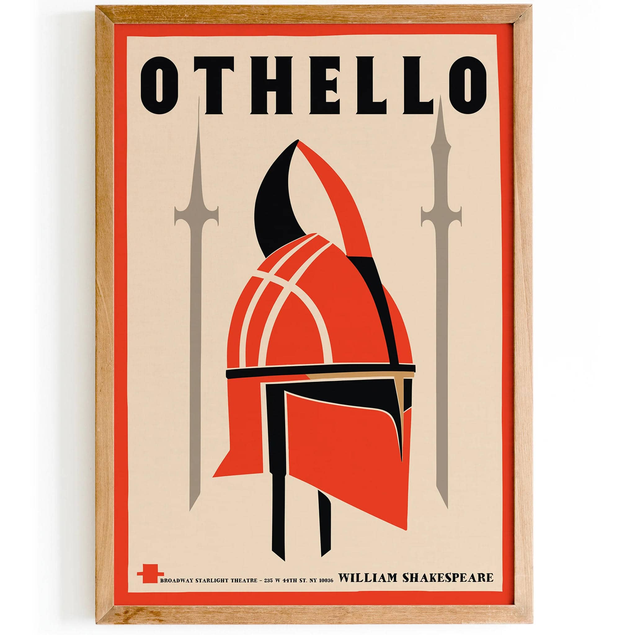 othello - Shakespeare Theater Poster – HypeSheriff