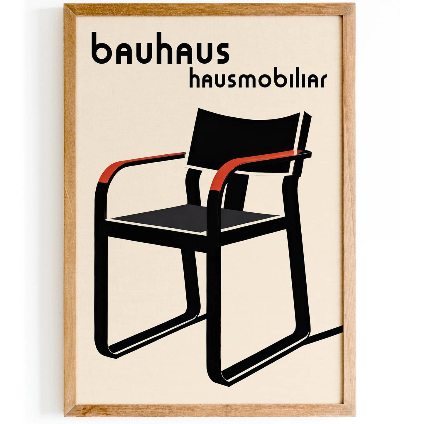 Bauhaus Hausmobiliar Chair Poster