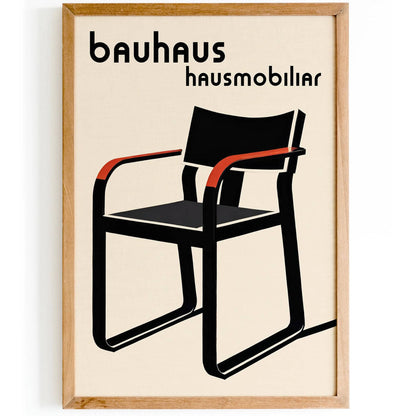 Bauhaus Hausmobiliar Chair Poster