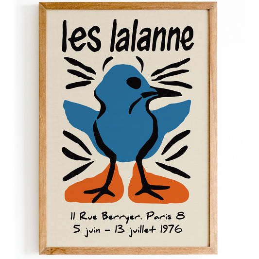 Les Lalanne Paris 1976 Exhibition Poster