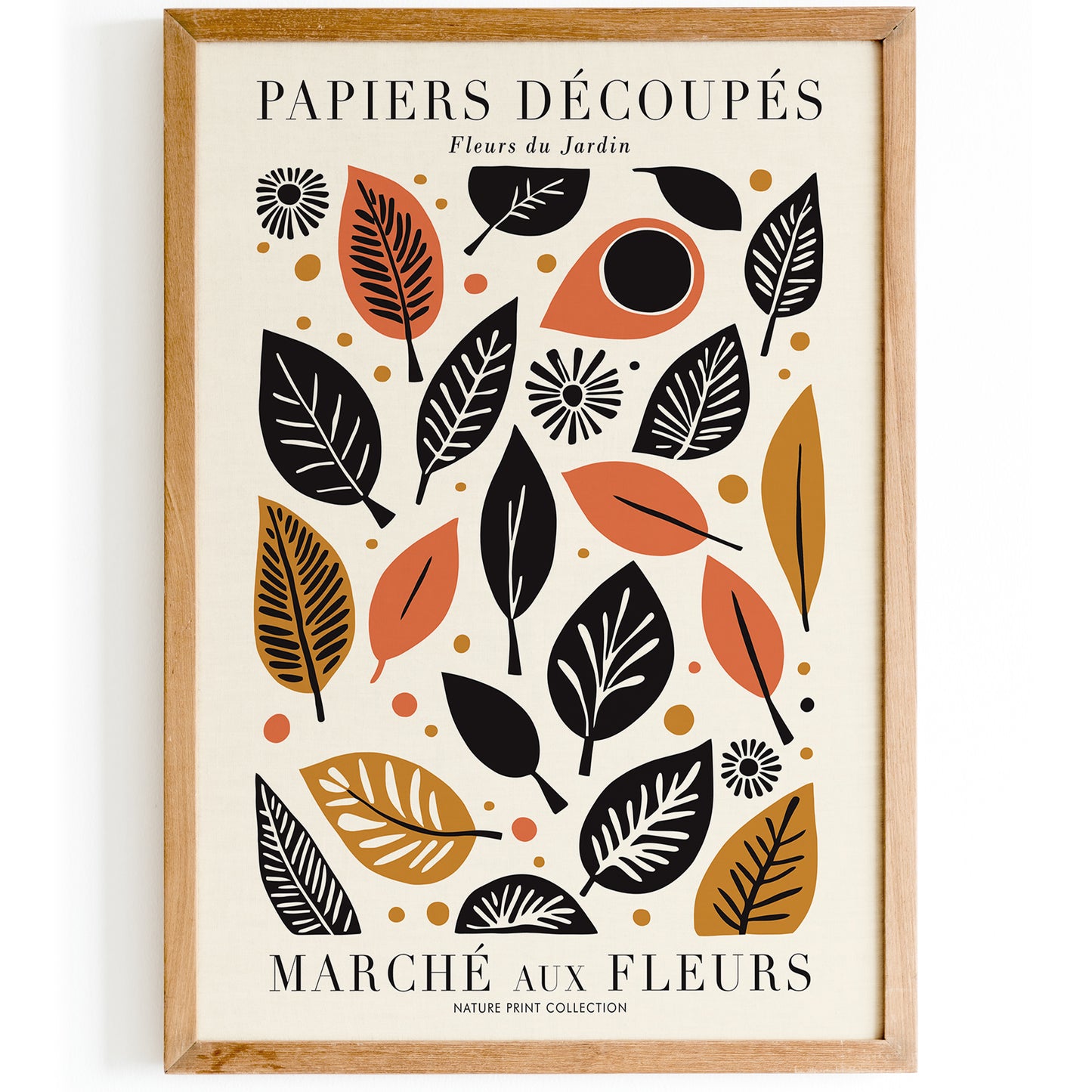 Botanical Papiers Decoupes Poster