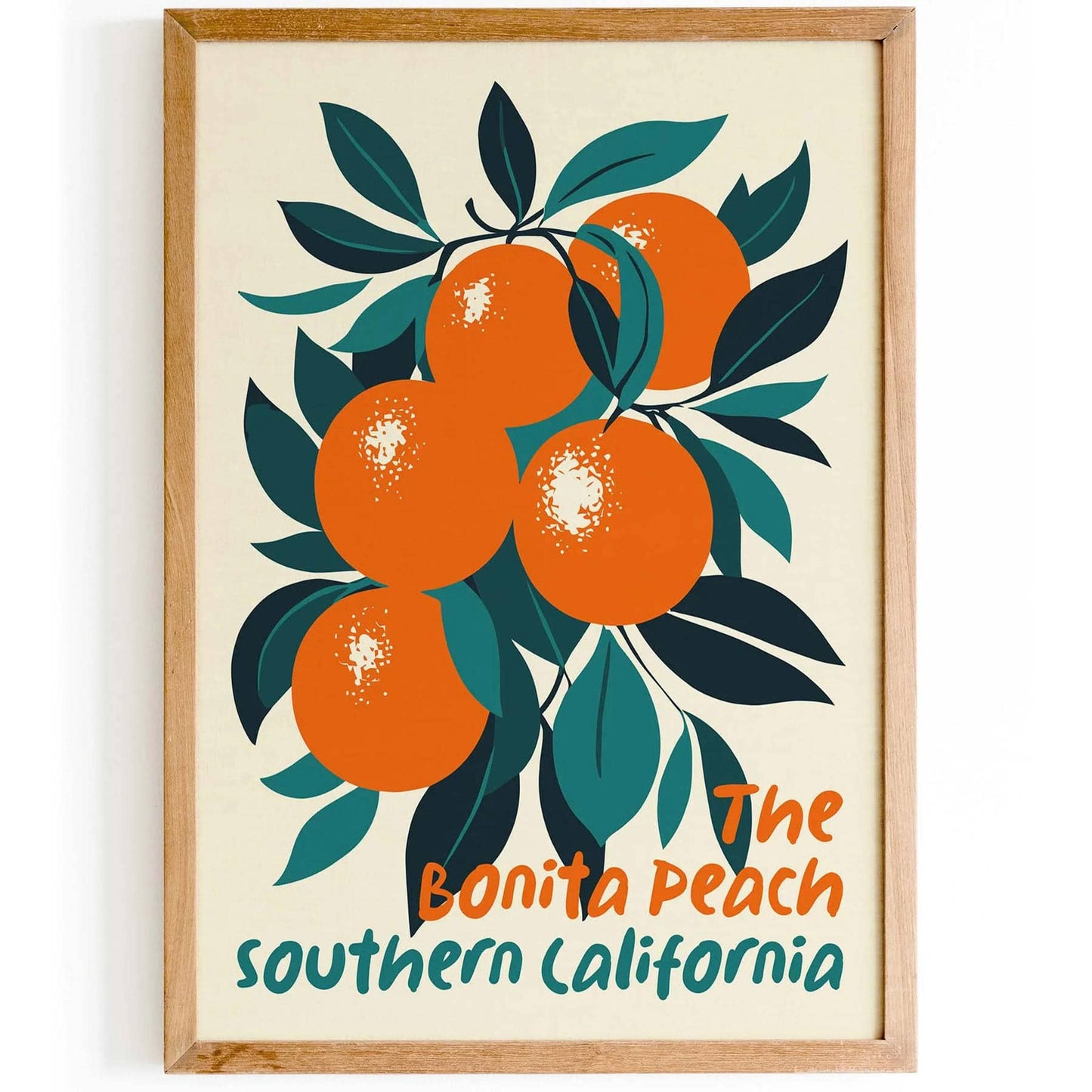 California Peach Wall Art