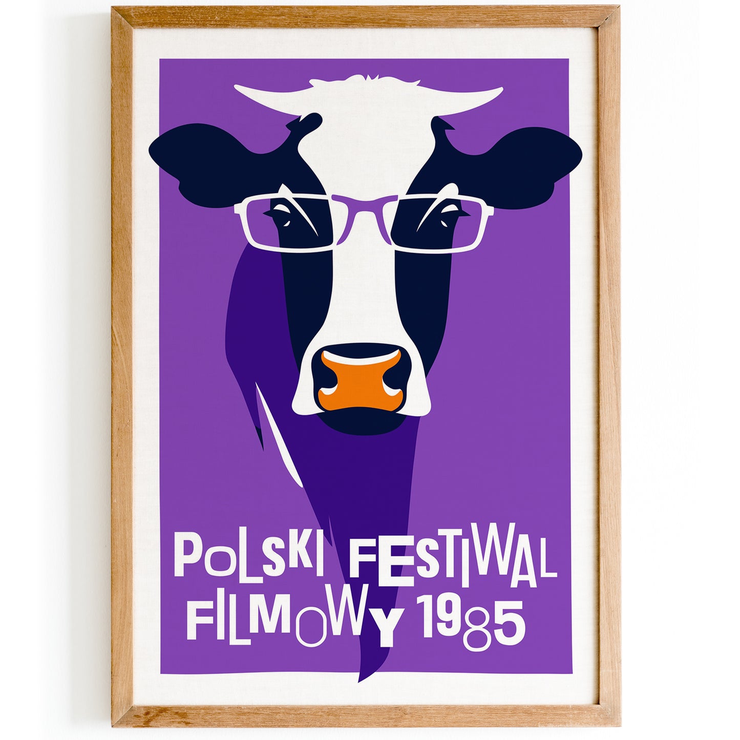 Polish Movie Festival Vintage Poster 1985