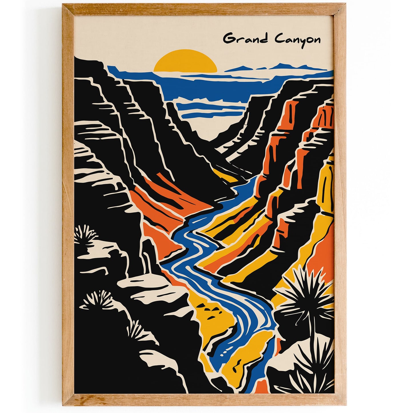 Arizona Geand Canyon Travel Poster