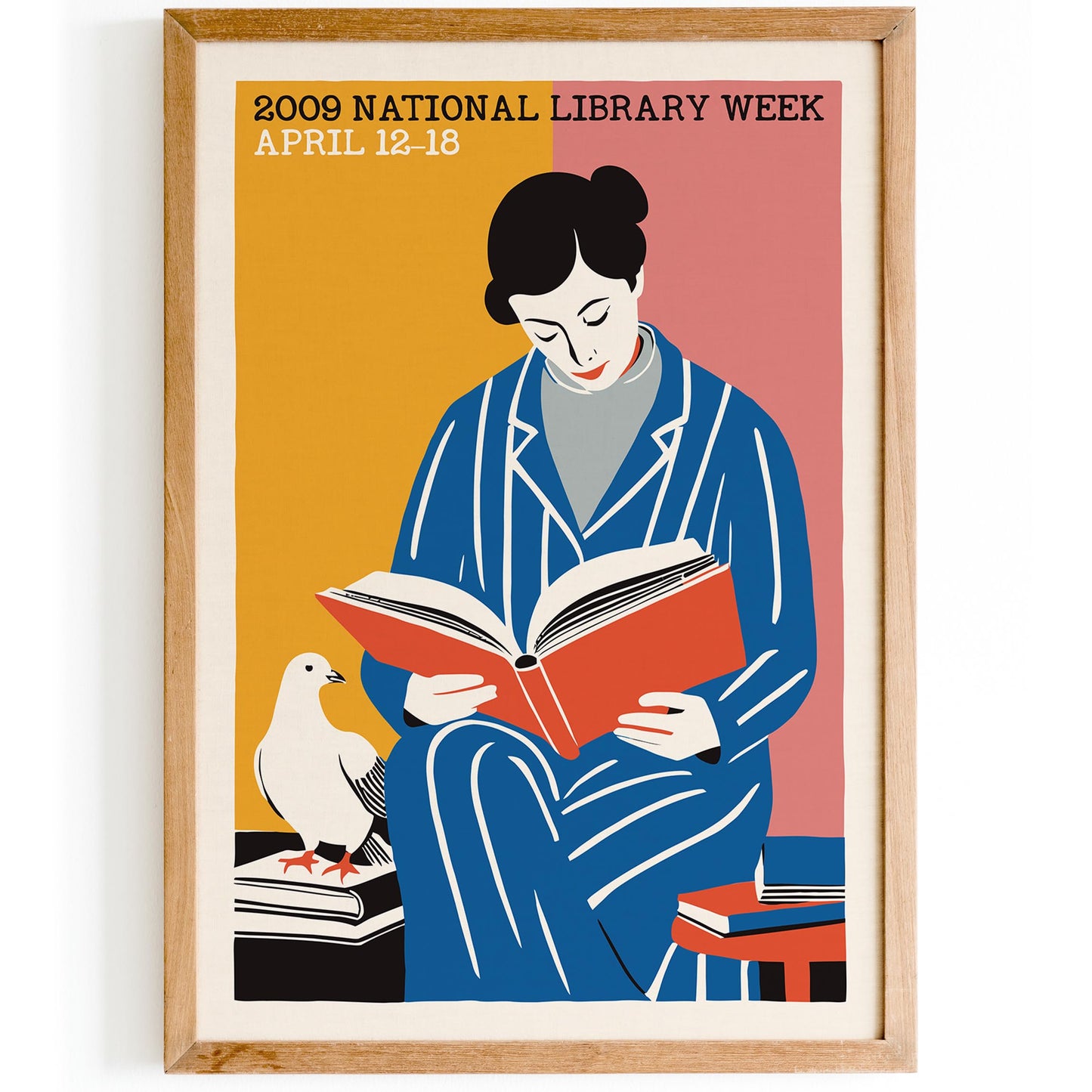 National Library Week Reading Poster