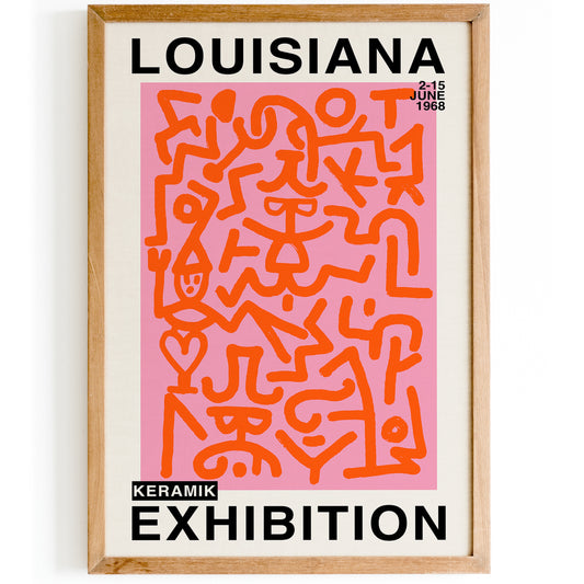 Louisiana Paul Klee Exhibition Poster