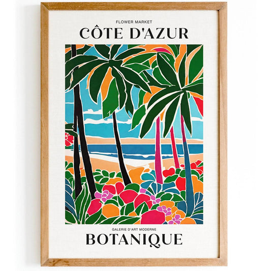 Côte d'Azur Poster - HypeSheriff