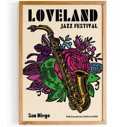 Loveland Jazz Festival Poster