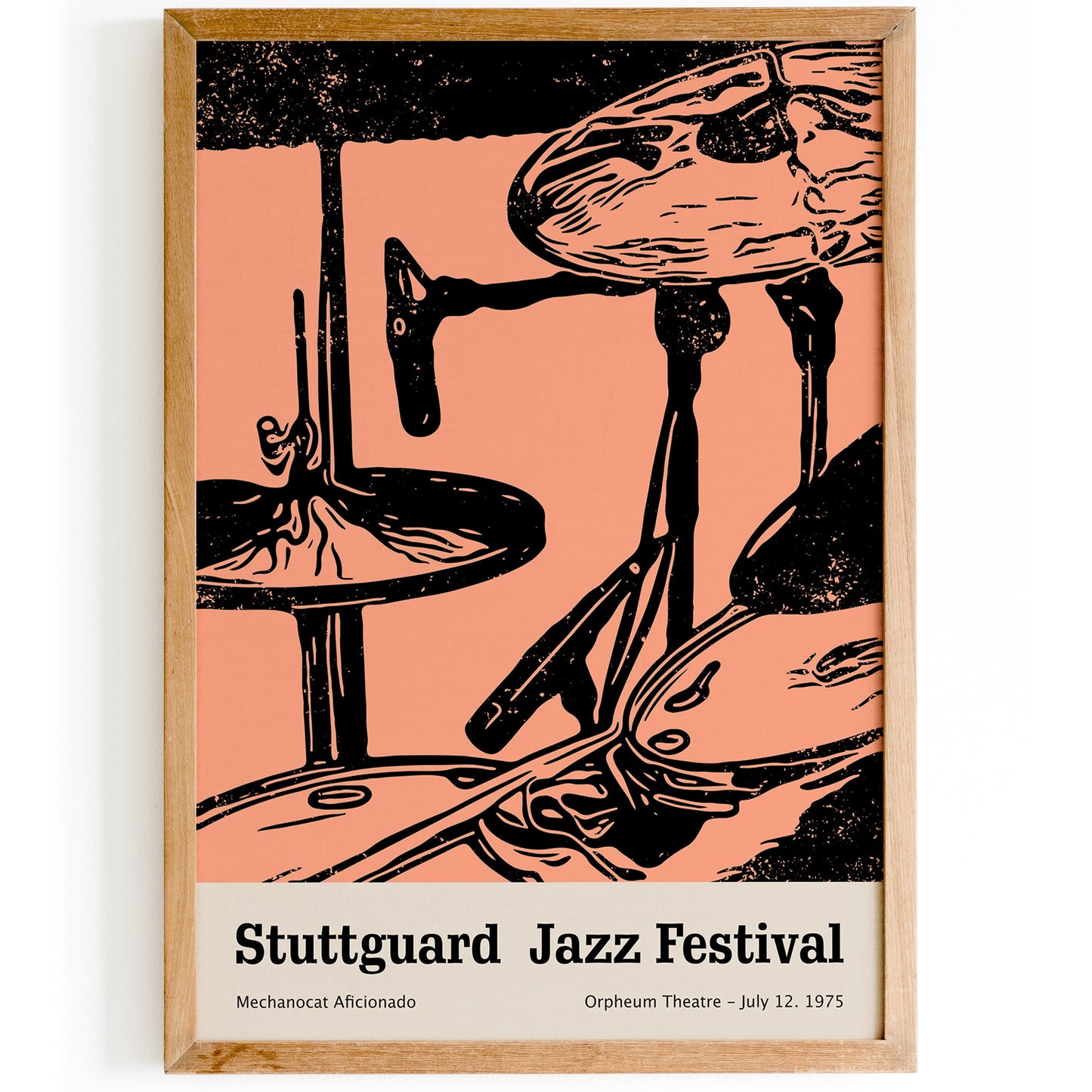 Stuttguard Jazz Festival 1975 Poster