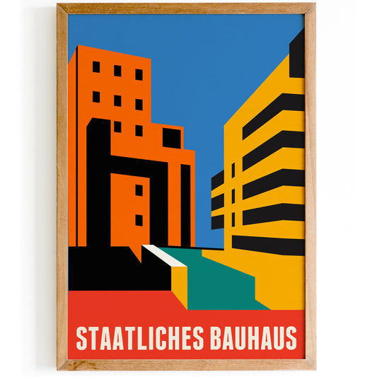 Minimalist Bauhaus Poster