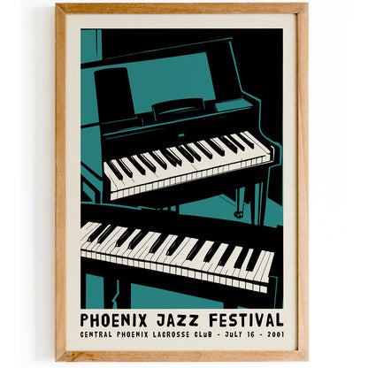 Phoeanix Jazz Festival 2001 Poster