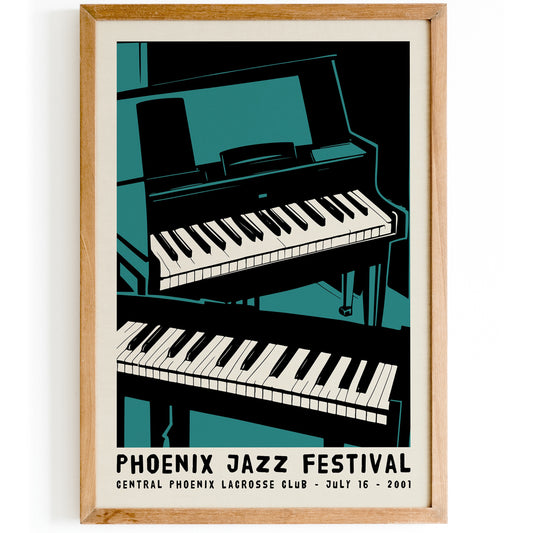 Phoeanix Jazz Festival 2001 Poster