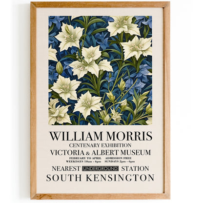 Elegant Floral William Morris Poster