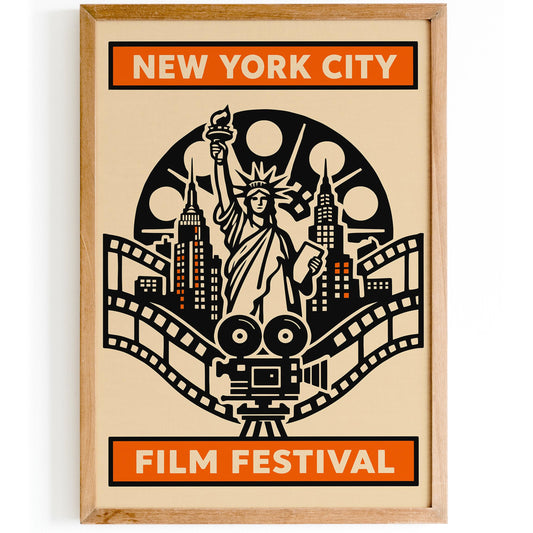 New York City Film Festival Poster