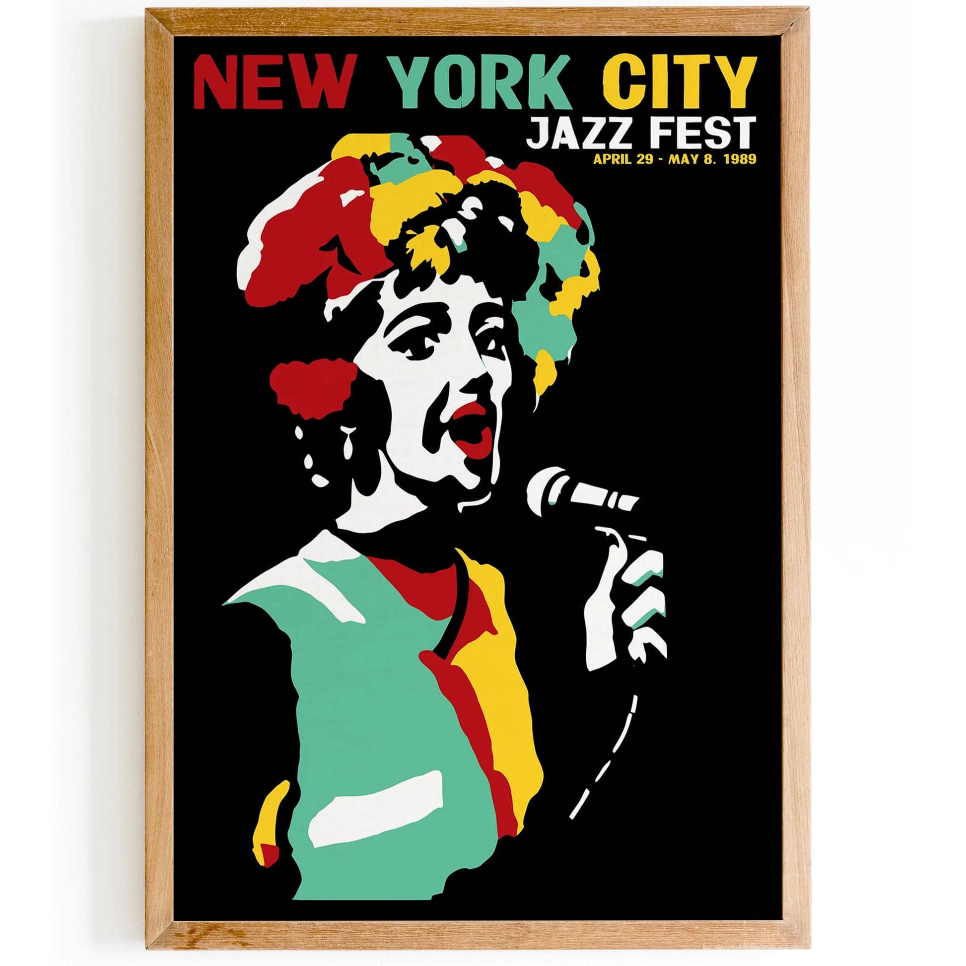 NYC Jazz Fest Vintage Poster - HypeSheriff