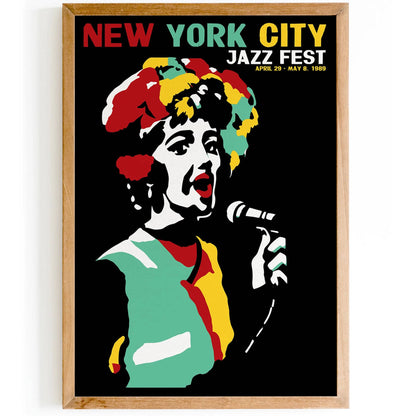 NYC Jazz Fest Vintage Poster - HypeSheriff