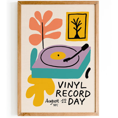 Vinyl Record Day Print